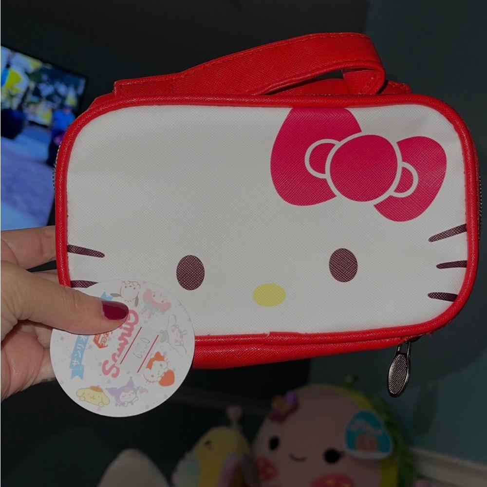 Hello kitty makeup bag travel bag